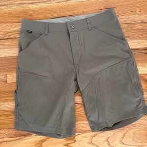 Kuhl Born In The Mountain Shorts Flat Front Size 34 Inseam 10” Men’s